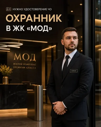 Охранник в ЖК «МОД» - Кассир в Москва