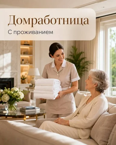 Домработница с проживанием от 100 000₽ - Кассир в Москва