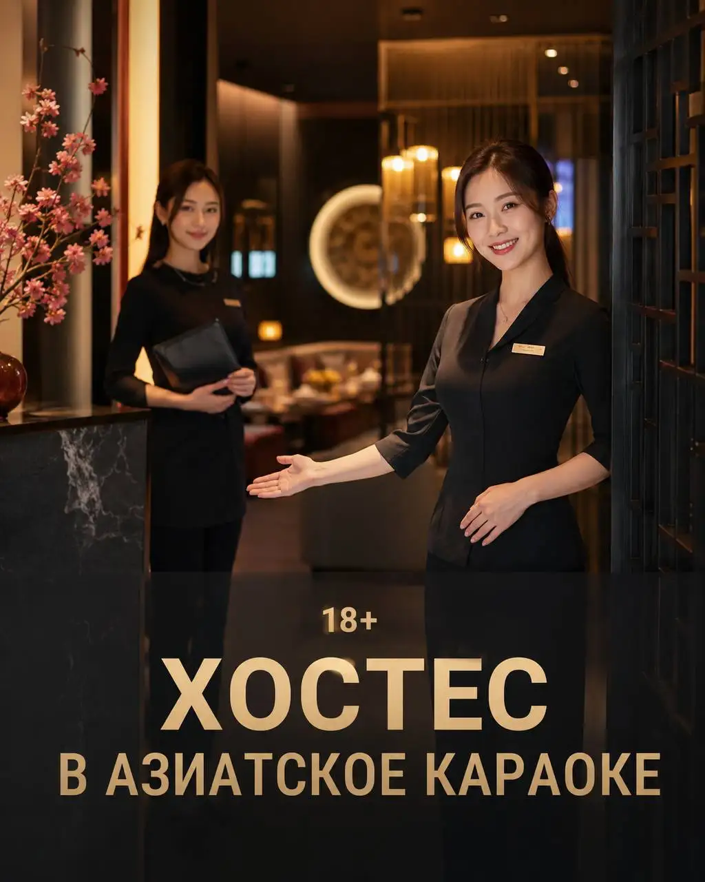 Хостес в азиатский караоке, зарплата от 5000 руб/смена - Работа в общепите (Работа) в Москва