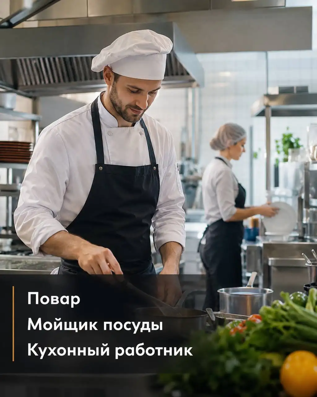 Вакансии в общепите: повар, мойщик посуды, уборщик, кухонный работник - Общественное питание (Работа) в Москва