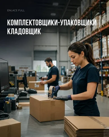 Вакансия: Комплектовщик-упаковщик / Кладовщик - Кассир в Москва