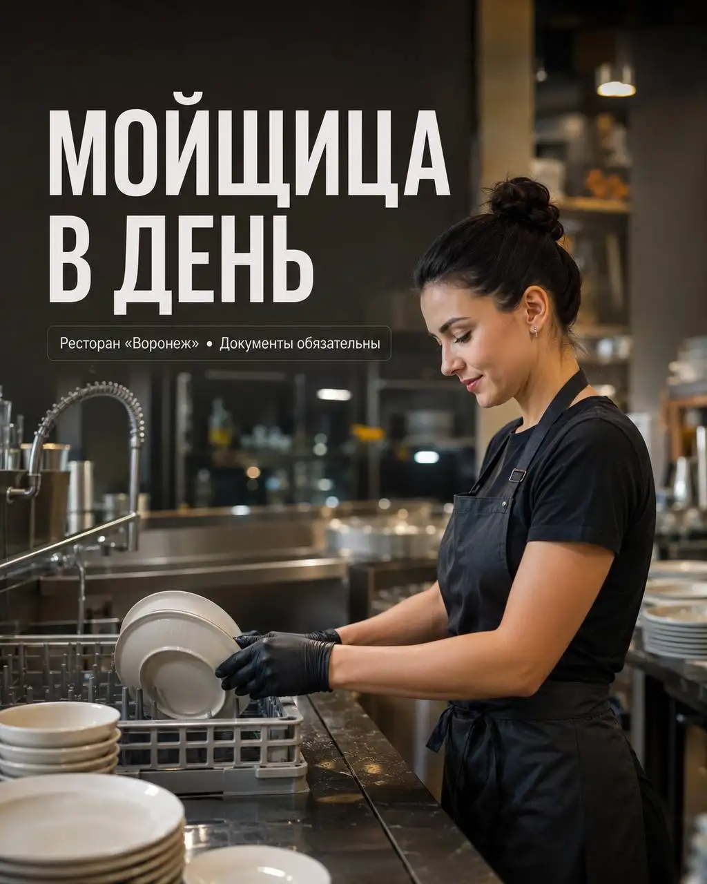 Мойщица, от 3500₽/смена - Клининг (Работа) в Москва