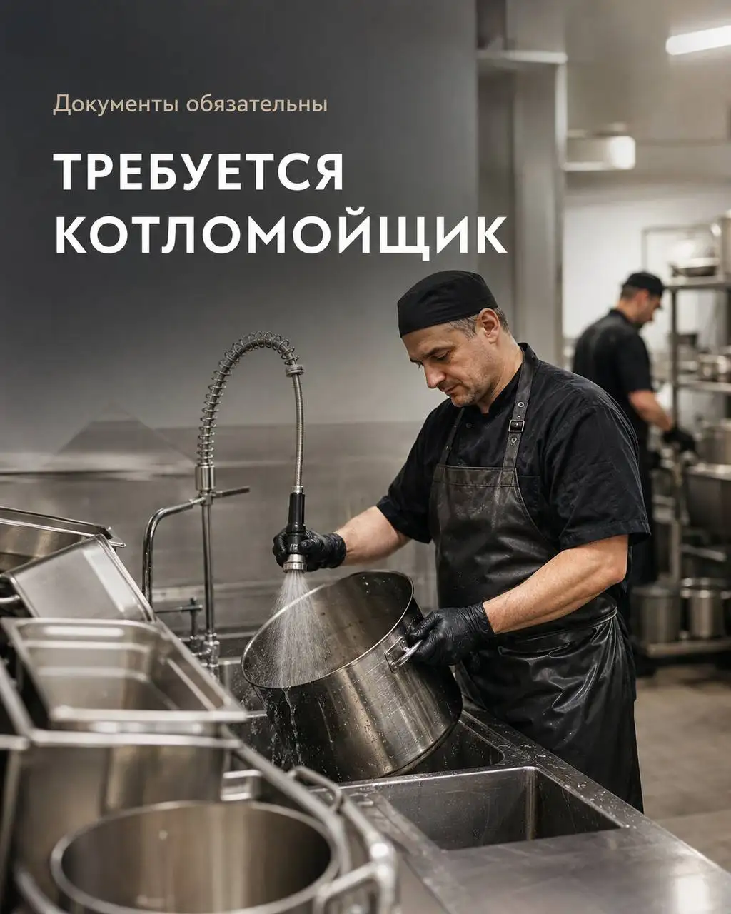 Вакансия Котломойщик в ресторане, Москва, зарплата 110-130 тыс. руб. - Рестораны/Кафе (Работа) в Москва