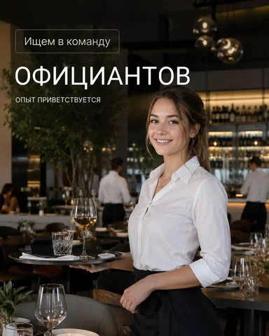 Вакансия официанта и горшечницы - Упаковка и фасовка в Москва