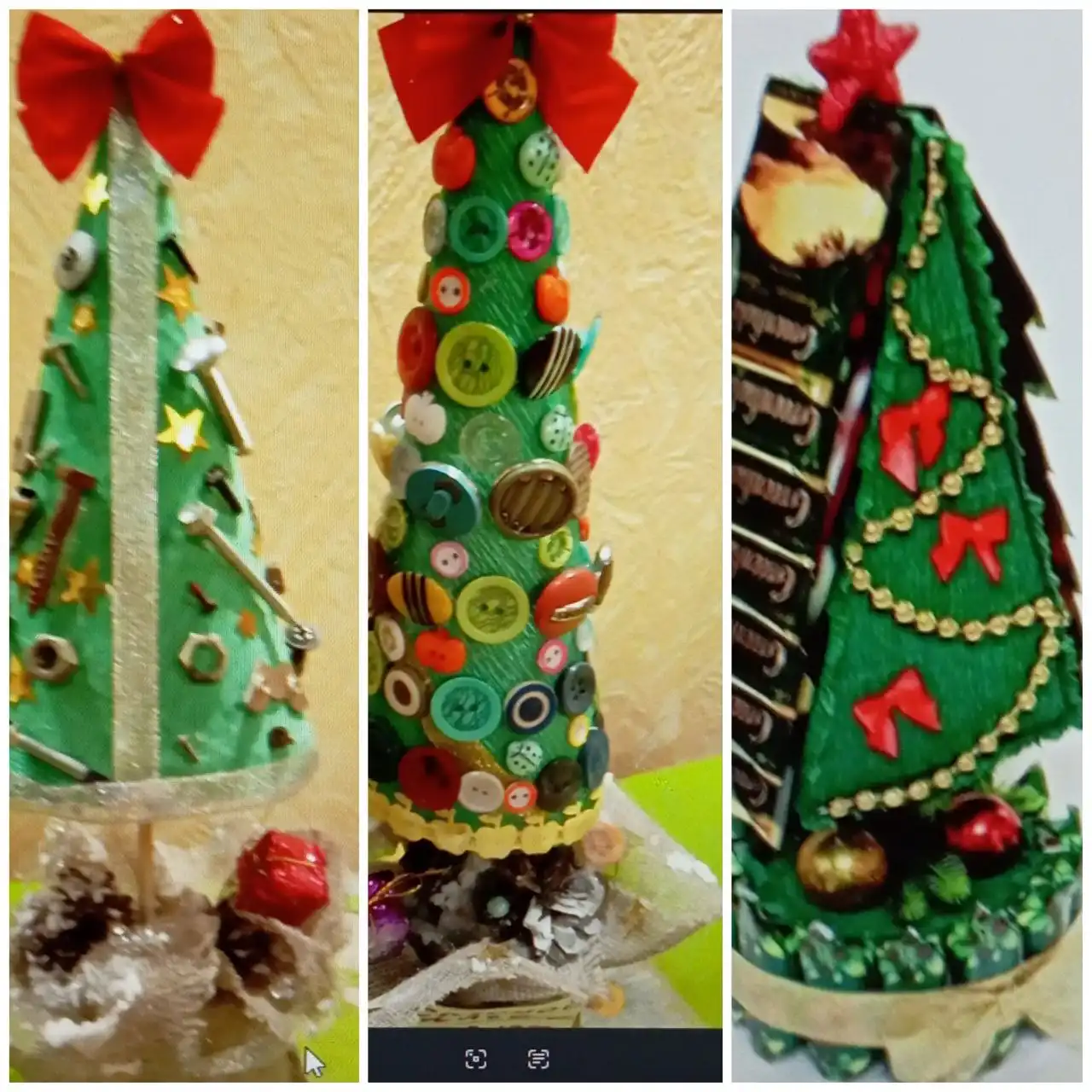 Креативные елочки для садика и школы