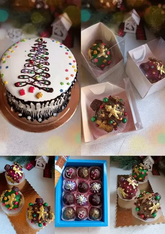 Новогодние сладкие подарки с натуральным составом - Строительные услуги в Братск