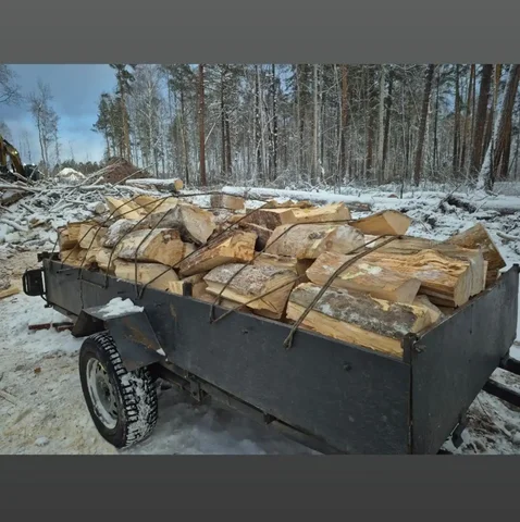 Продам дрова колотые, чурками, бревнами - Декор в Братск