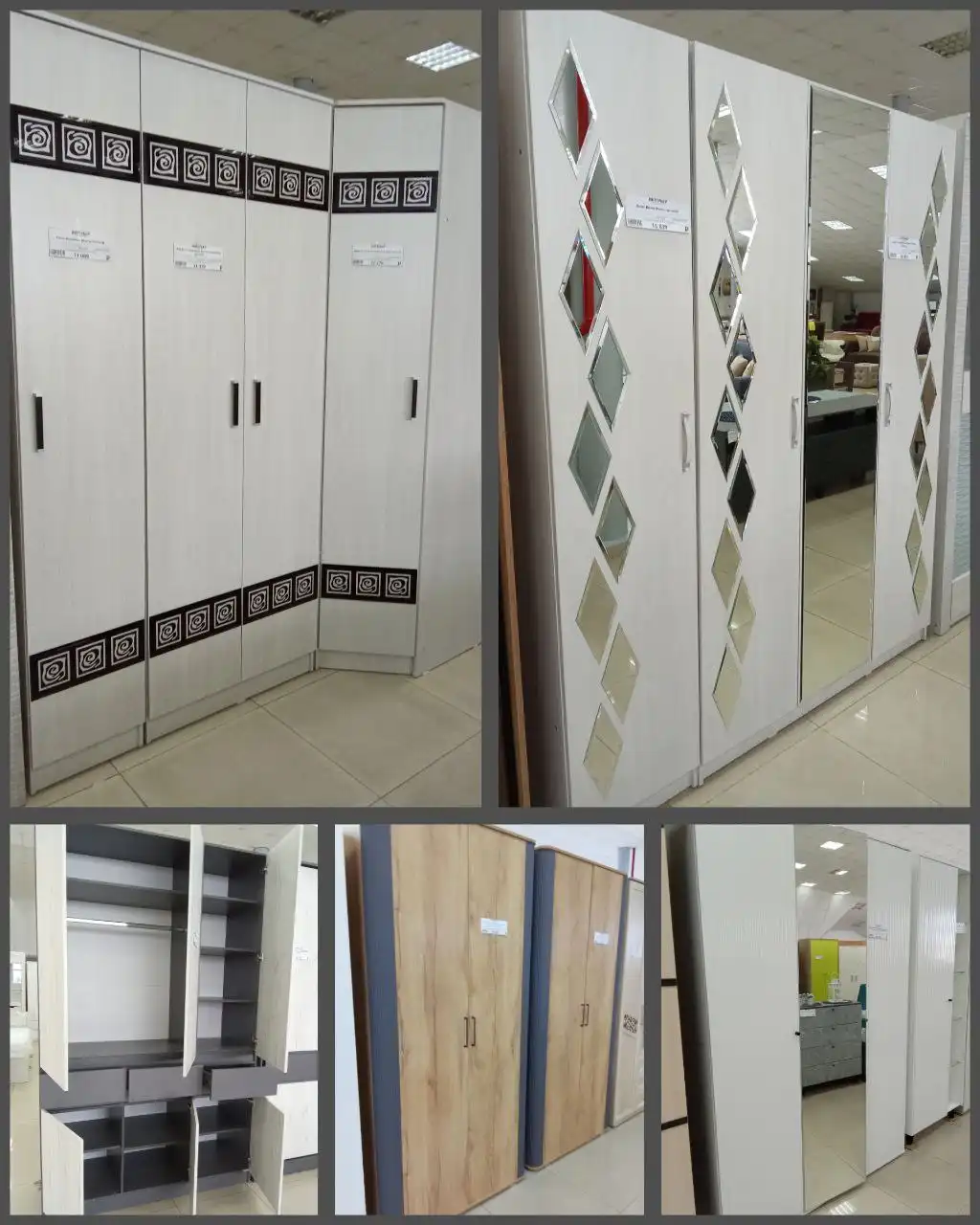 Мебельный салон Интерьер: выбор шкафов