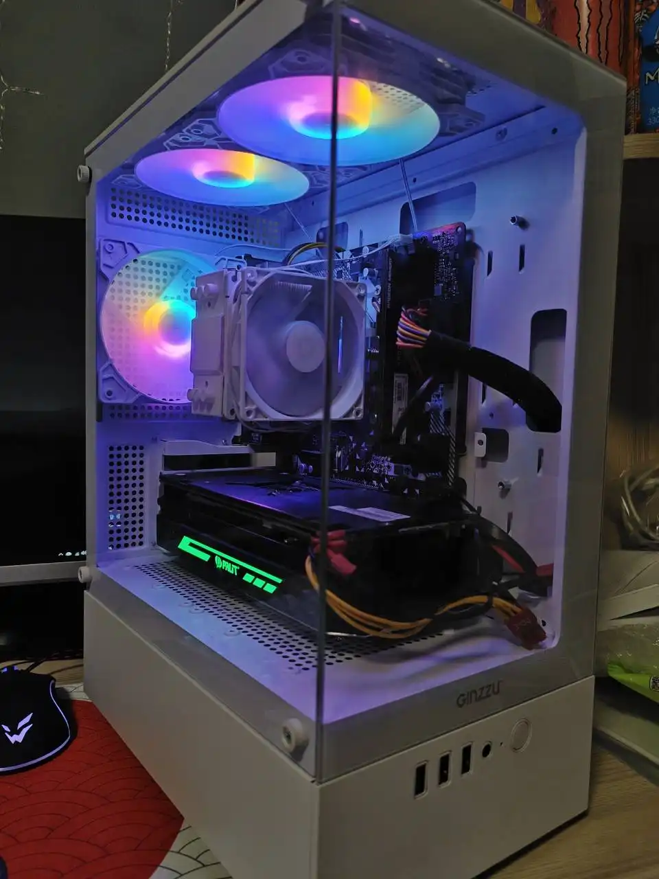 Игровой ПК с процессором AMD Ryzen 5 и видеокартой GTX 1060