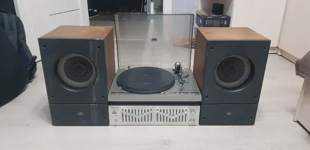 Проигрыватель Ария 102, эквалайзер Прибой э014с, акустика Рондо - Барахолка в Братск