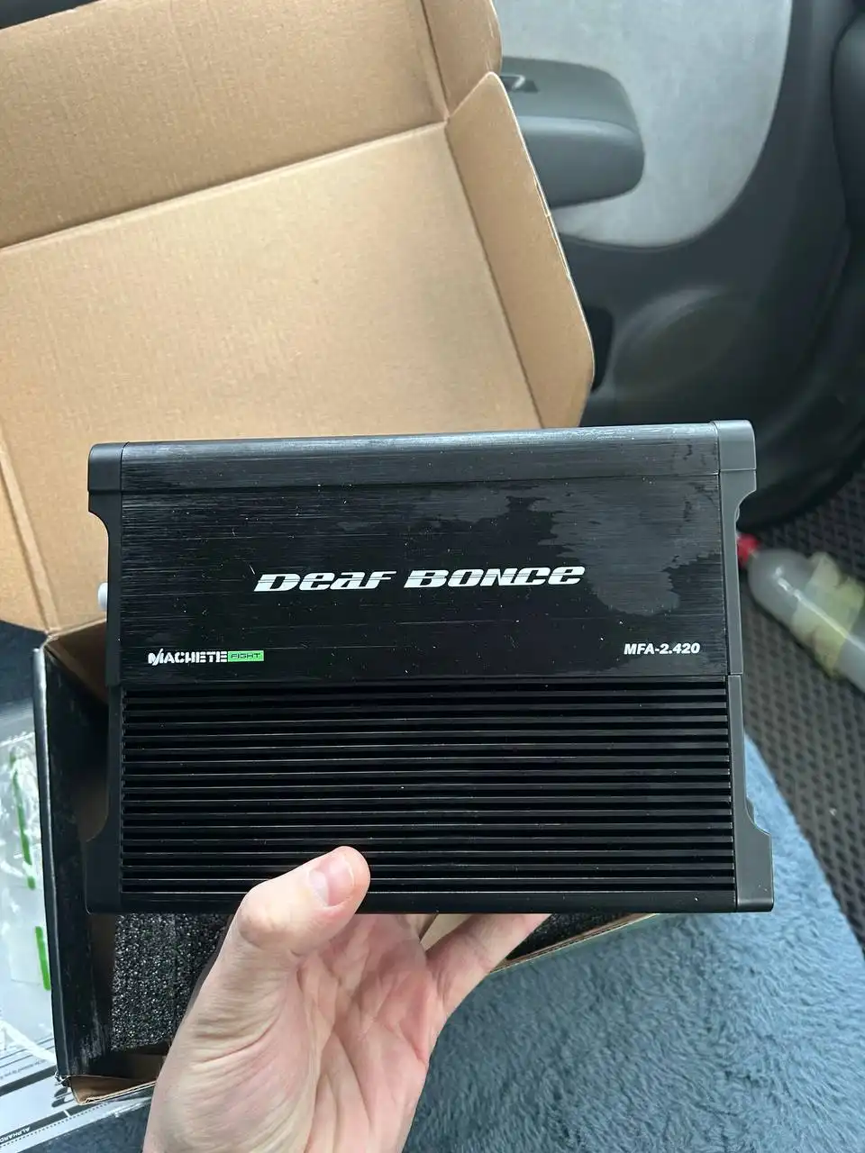 Динамики Apocalypse M67AC PRO и усилитель Machete MFA-2.420 - Аудиотехника (Электроника) в Братск