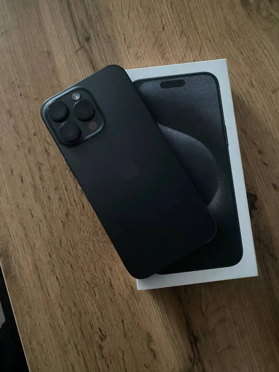 Айфон 15 Pro Max 256гб черный - Смартфоны (Электроника) в Братск