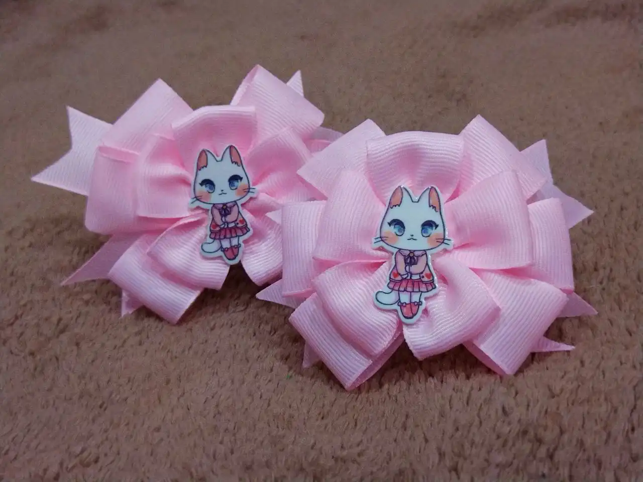 Бантики для волос ручной работы - Аксессуары для волос (Барахолка) в Братск