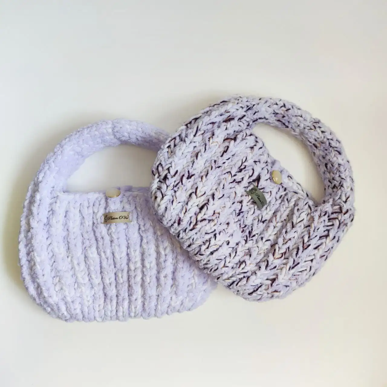 Вязаная сумка с короткой ручкой - Сумки (Одежда) в Братск