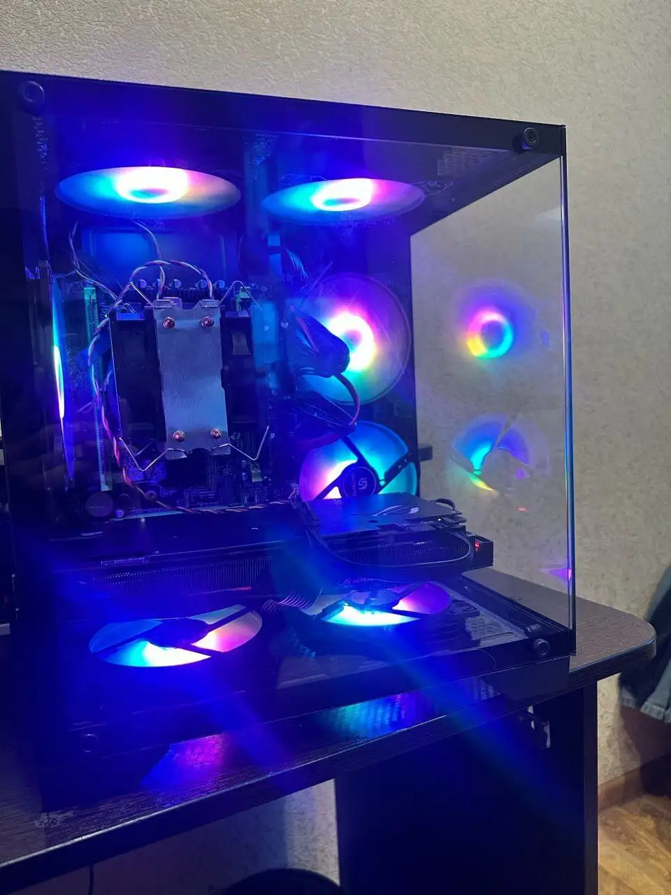 Игровой ПК с видеокартой Asus ROG Strix RX 580 8GB и процессором Intel Xeon E5-2640 - Компьютеры (Электроника) в Братск