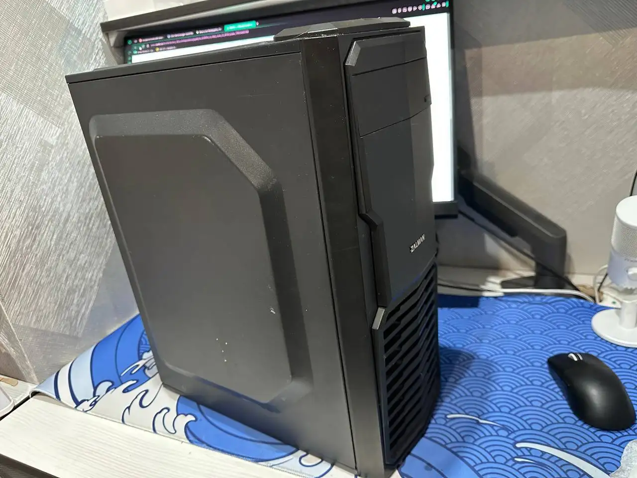 Корпус Zalman ZM-T4 black mATX - Компьютерные корпуса (Электроника) в Братск