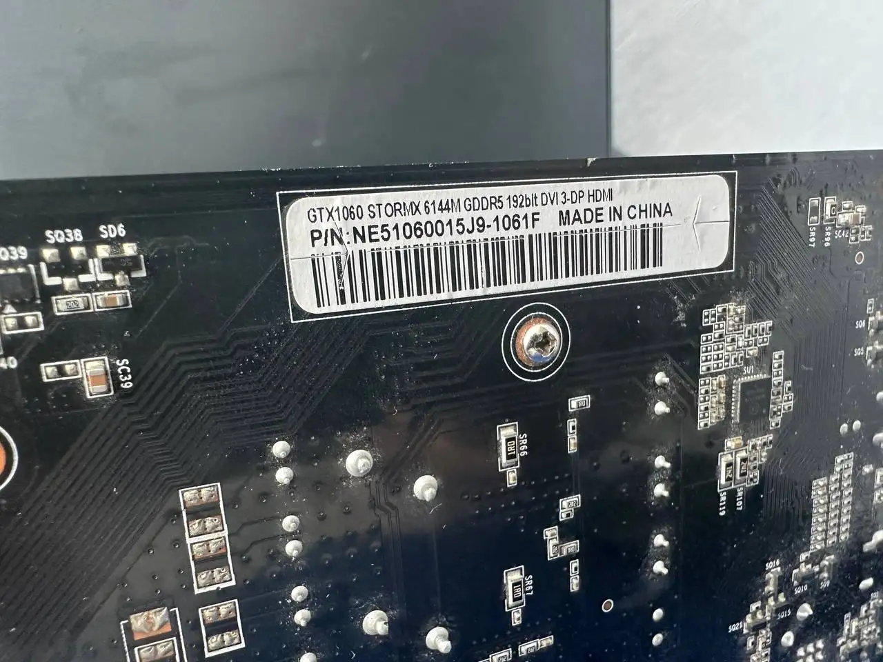 Видеокарта GTX 1060 6GB Palit - Компьютерные комплектующие (Электроника) в Братск