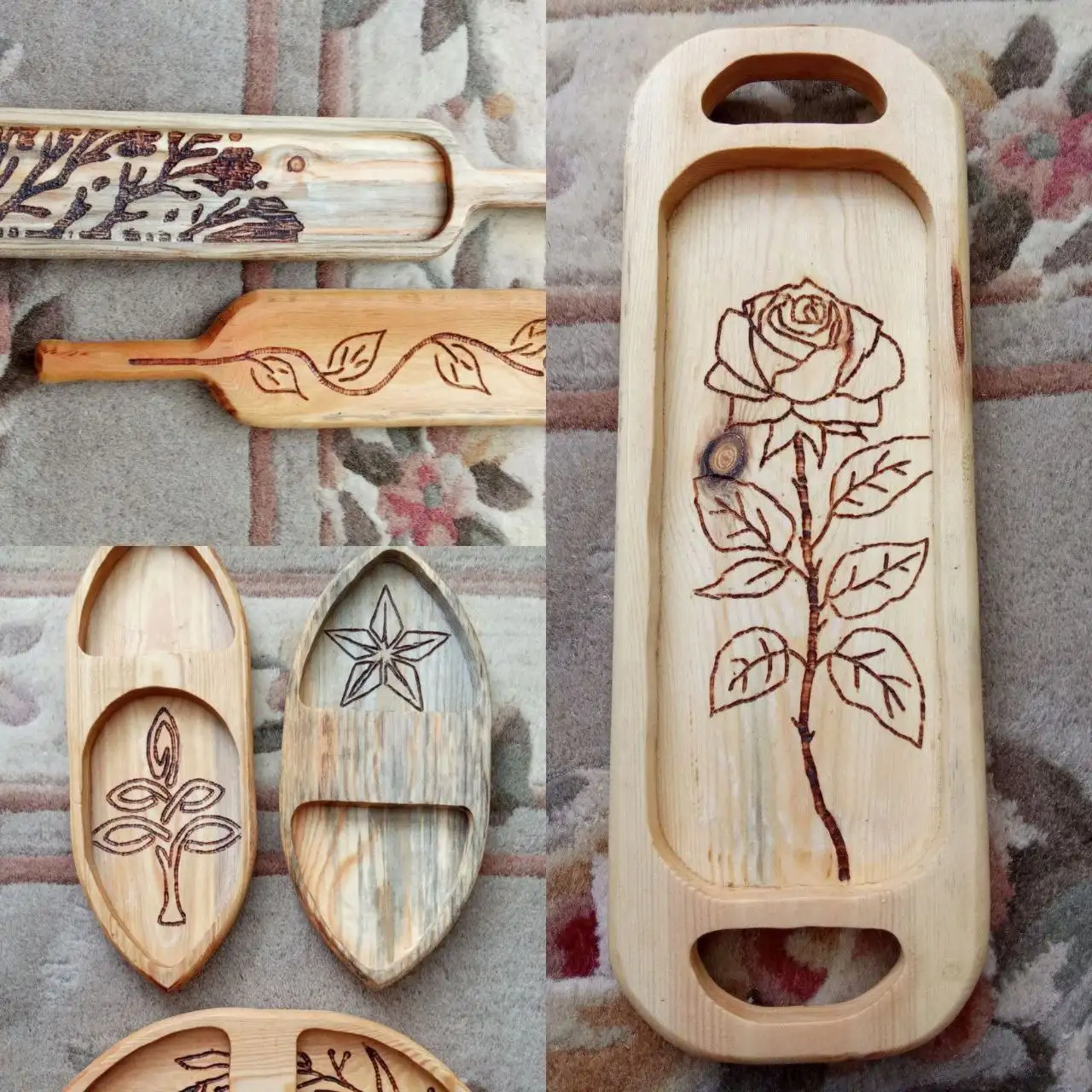 Изделия из дерева: разделочные доски, мебель, подносы, шкатулки - Рукоделие и handmade (Барахолка) в Братск