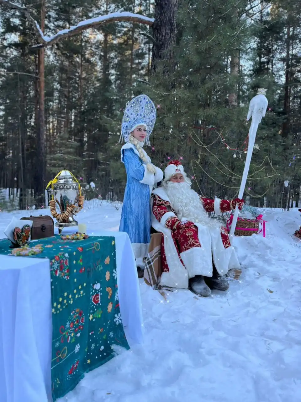 Новогоднее приключение в сказочном лесу