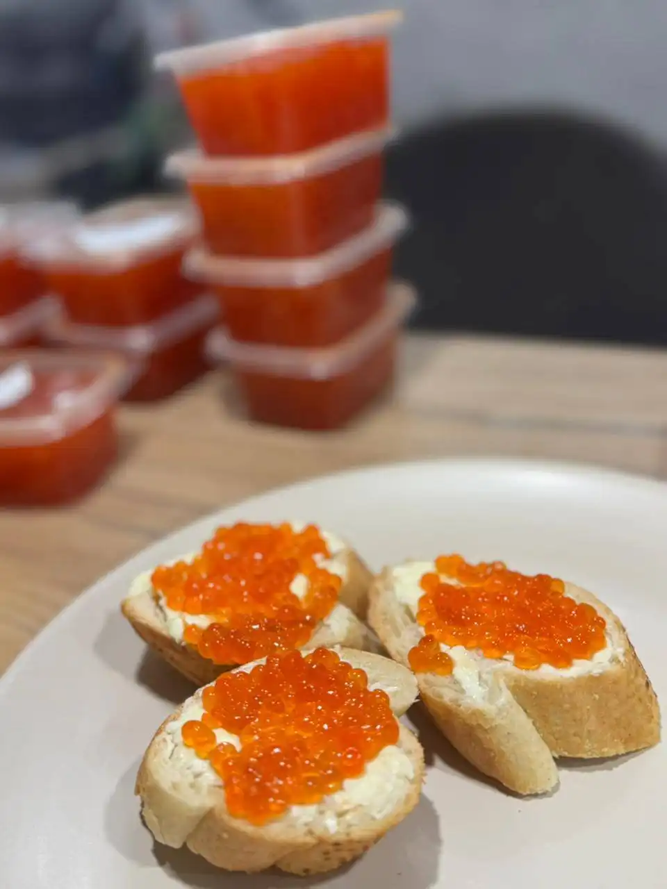 Икра кеты и горбуши с Камчатки