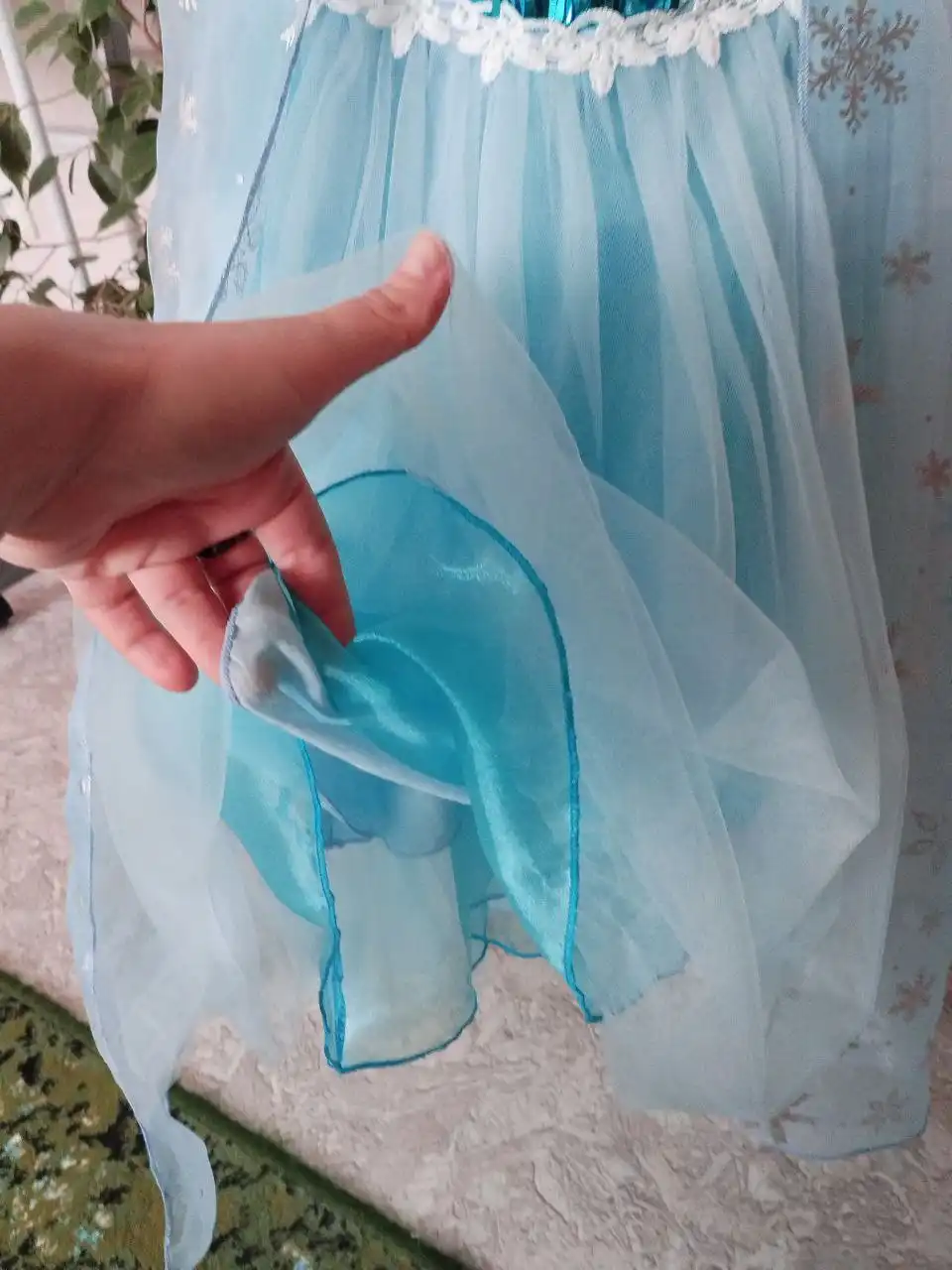 Платье праздничное для девочки Эльза из холодного сердца