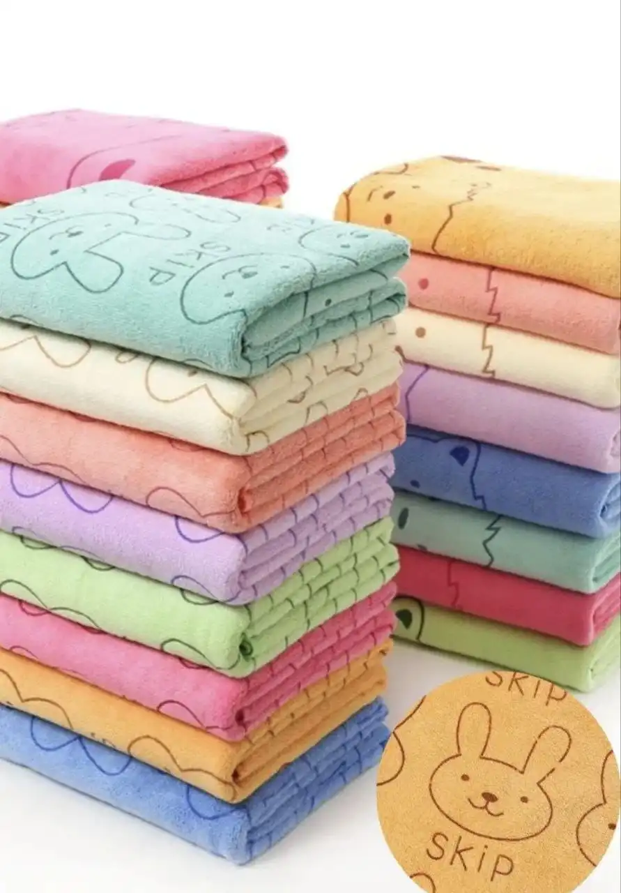 Распродажа остатков комплекта полотенец из микрофибры