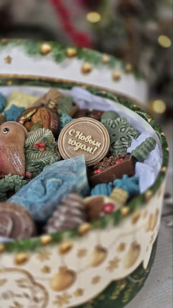 Шоколадные подарки от Maria.chocolate на Новый год
