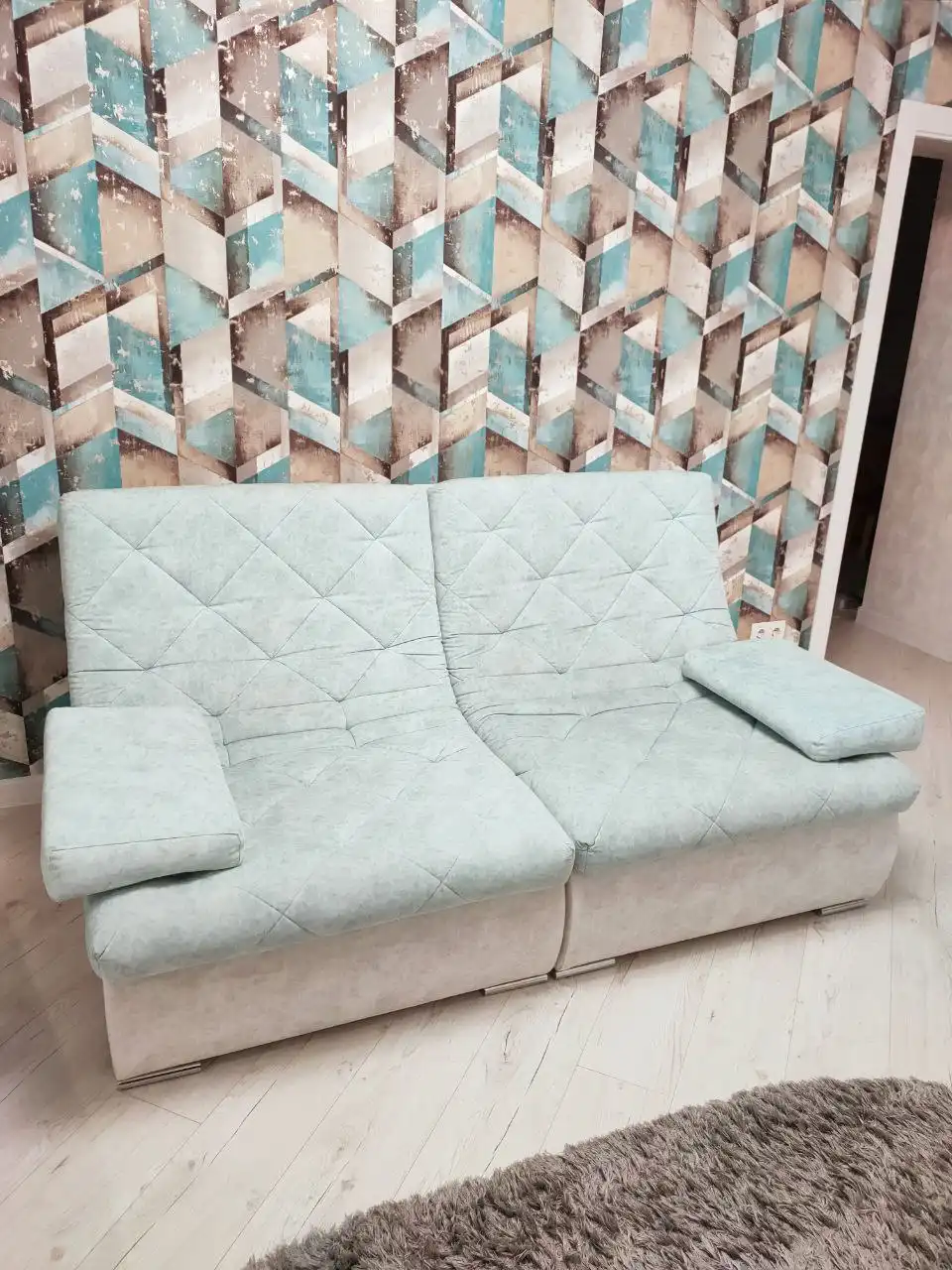 Модульный диван раскладной прямой в Барнауле