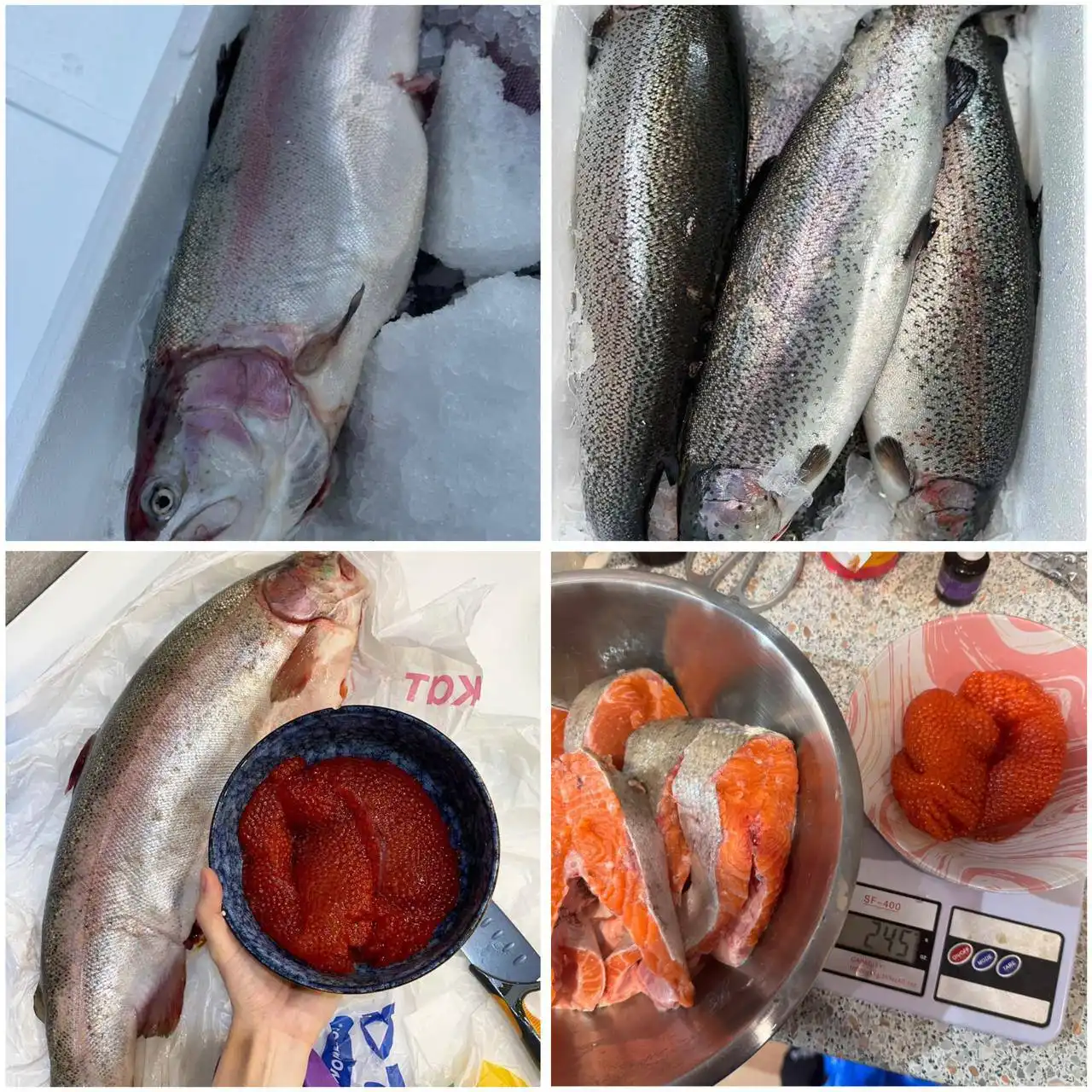 Продажа свежих фруктов, ягод и морепродуктов