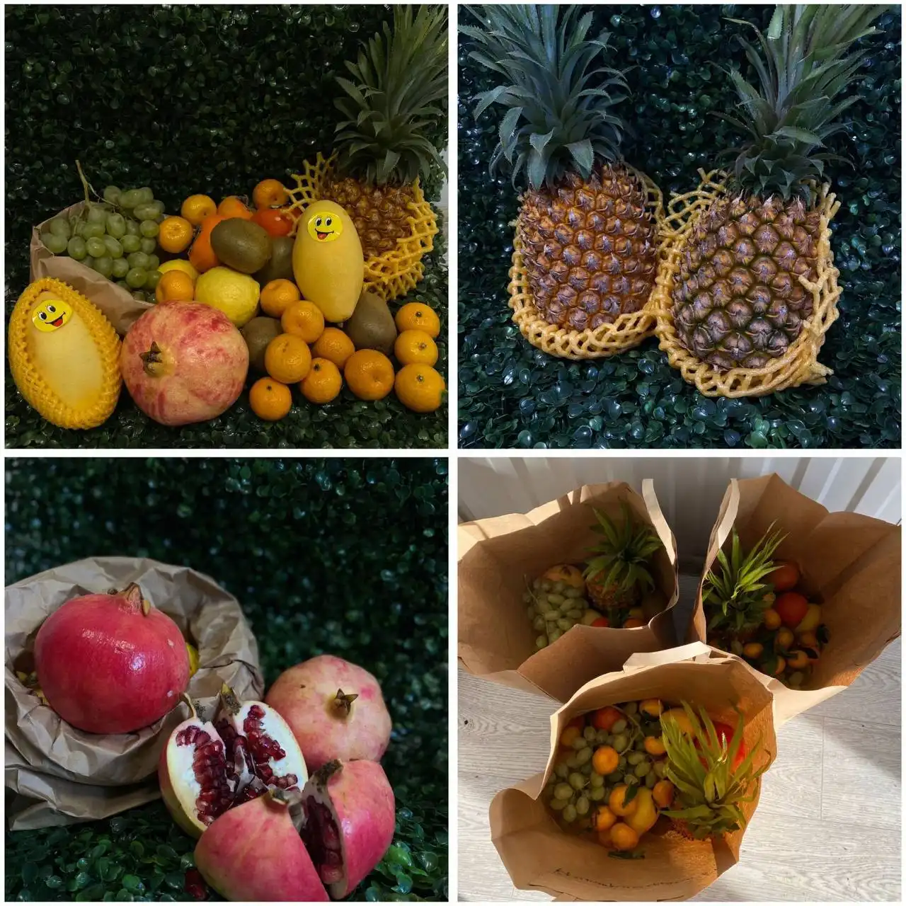 Продажа свежих фруктов, ягод и морепродуктов