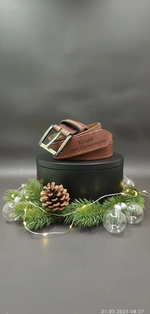 Подарки из натуральной кожи ручной работы к Новому году