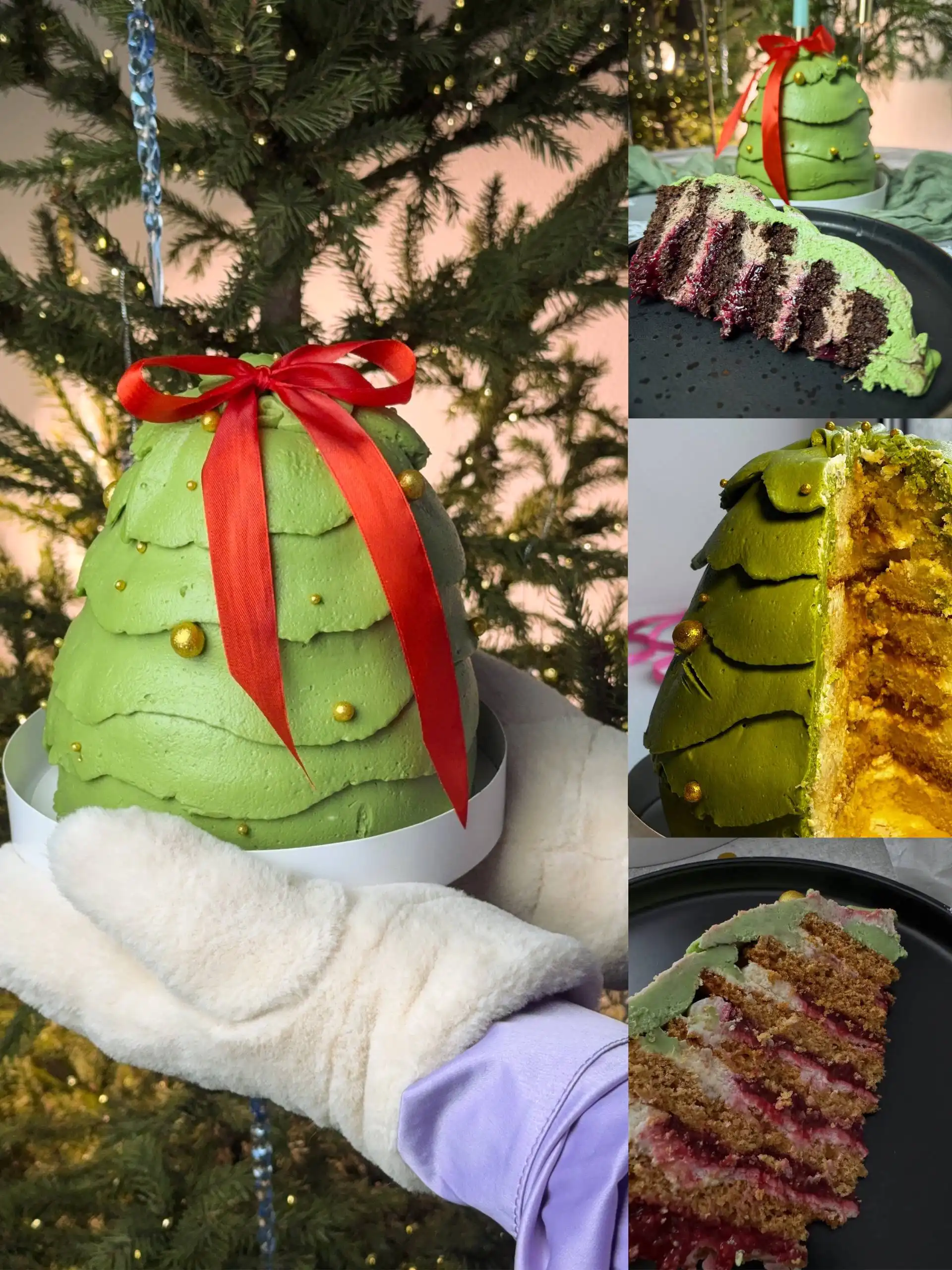 Новогодний торт Елка на заказ