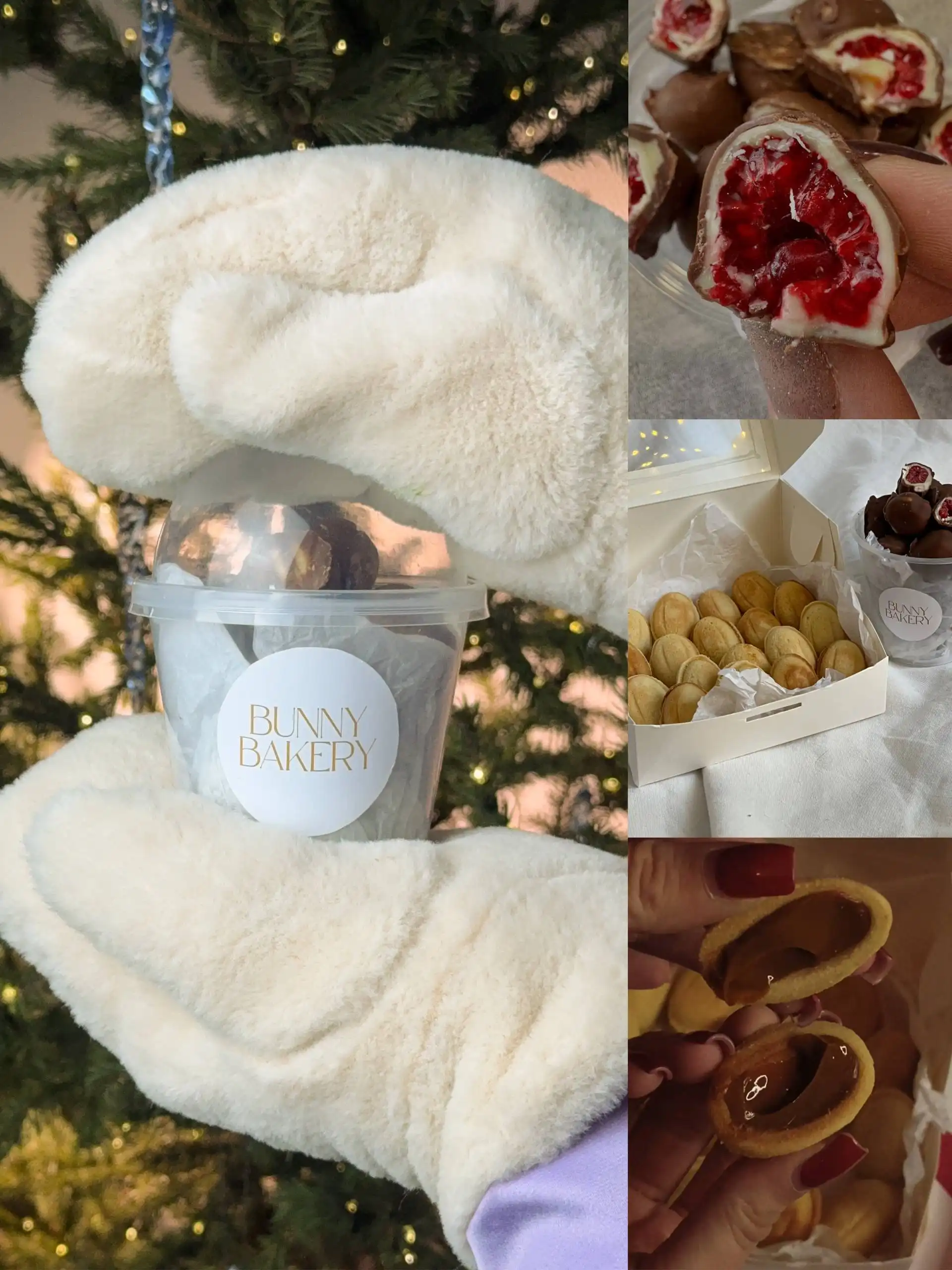 Малина в шоколаде и орешки со сгущенкой к Новому году