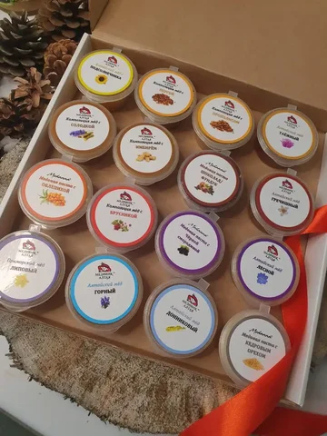 Ассорти Алтайского мёда 16 вкусов в подарочных упаковках - частное объявление в Барнаул