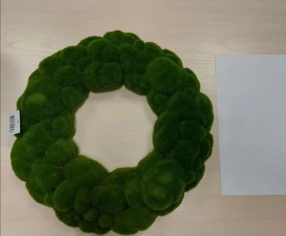 Венок из искусственного мха Karlsbach 45см