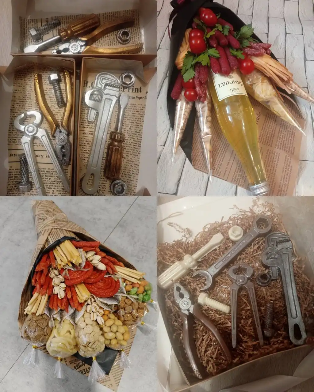 Мужские съедобные букеты и шоколадные наборы к 23 февраля - Доставка (Услуги) в Томск