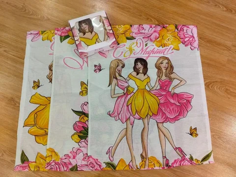 Набор полотенец в подарочной коробке - Велосипеды в Томск