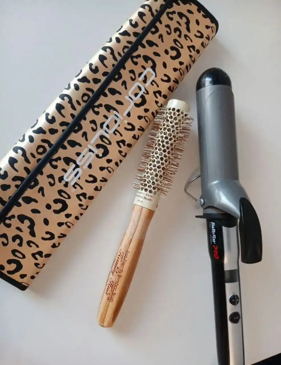 Плойка babyliss pro 32mm и термобрашинг Olivia garden 23 мм - Электроника для волос (Барахолка) в Томск