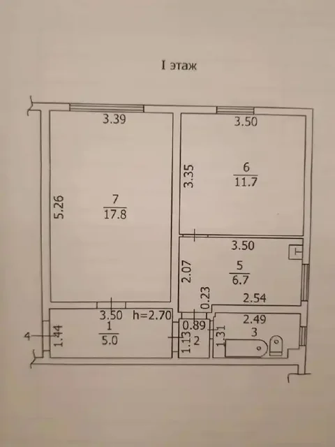 Продам 2-х комнатную квартиру в с.Кожевниково - Недвижимость в Кожевниково