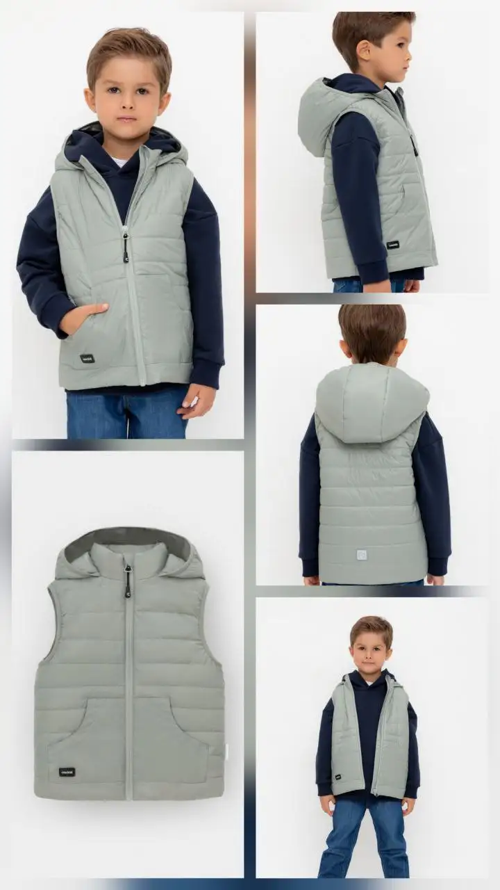 Детская жилетка Crockid 116-122 - Детская одежда (Одежда) в Томск