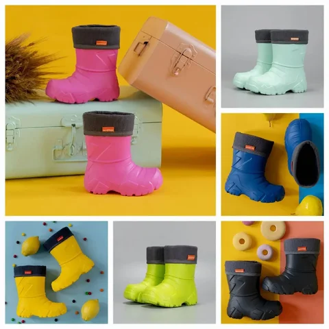 Сапожки Nordman Kids из ЭВА с флисовым вкладышем - Конструкторы в Томск