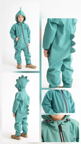 Комбинезон из софтшелла Минидино 98 размер - Блузки в Томск