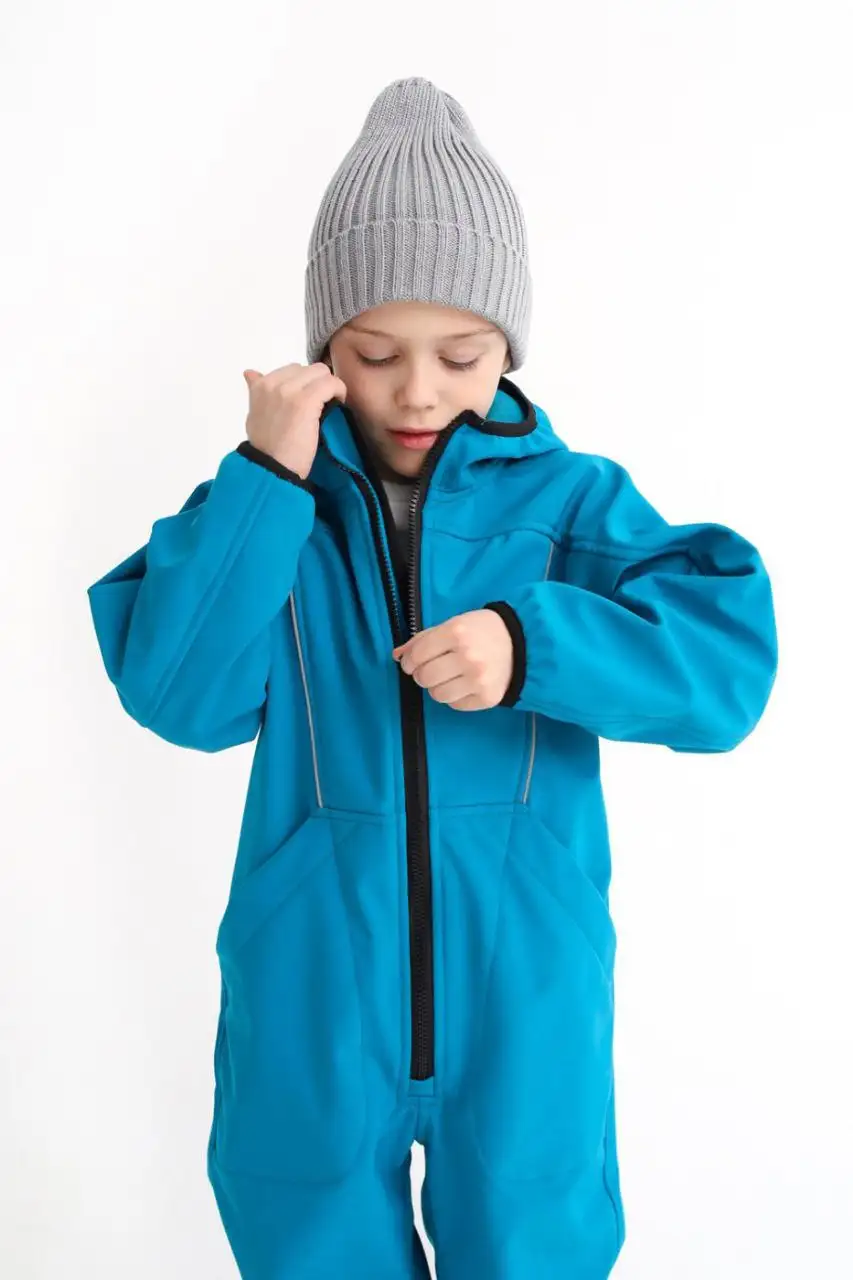 Комбинезон из софтшелла Минидино - Детская одежда (Одежда) в Томск