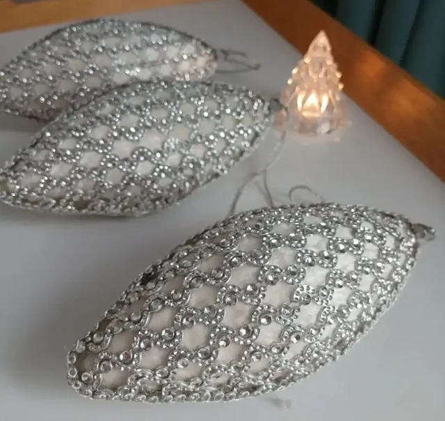 Елочное украшение Конус 14см Karlsbach - Елочные украшения в Томск