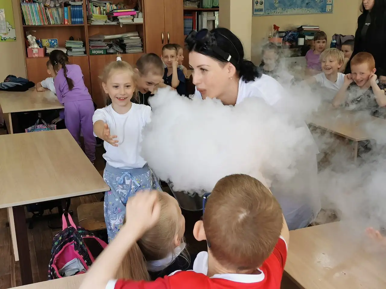 Интерактивная научная программа 'Веселая заморозка' для школьного класса - Развлечения для детей (Услуги) в Томск