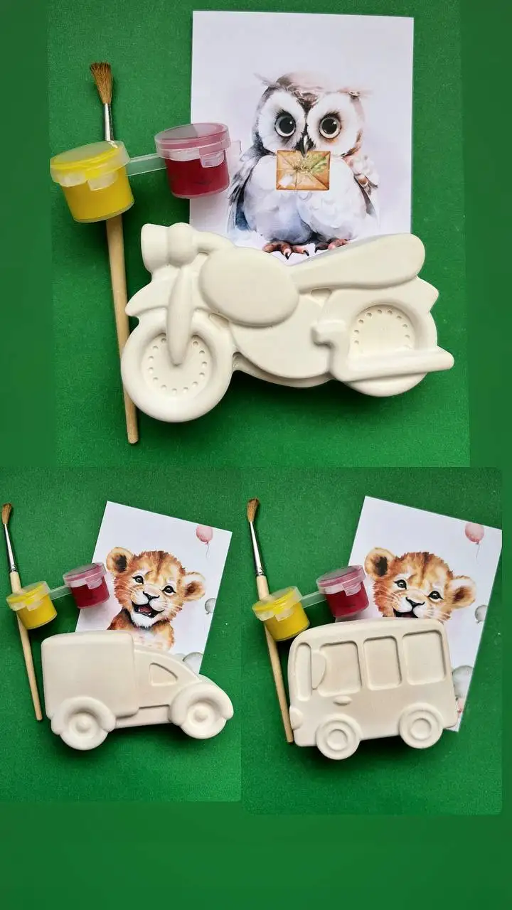 Гипсовые фигуры для раскрашивания - Творчество (Хобби и отдых) в Томск