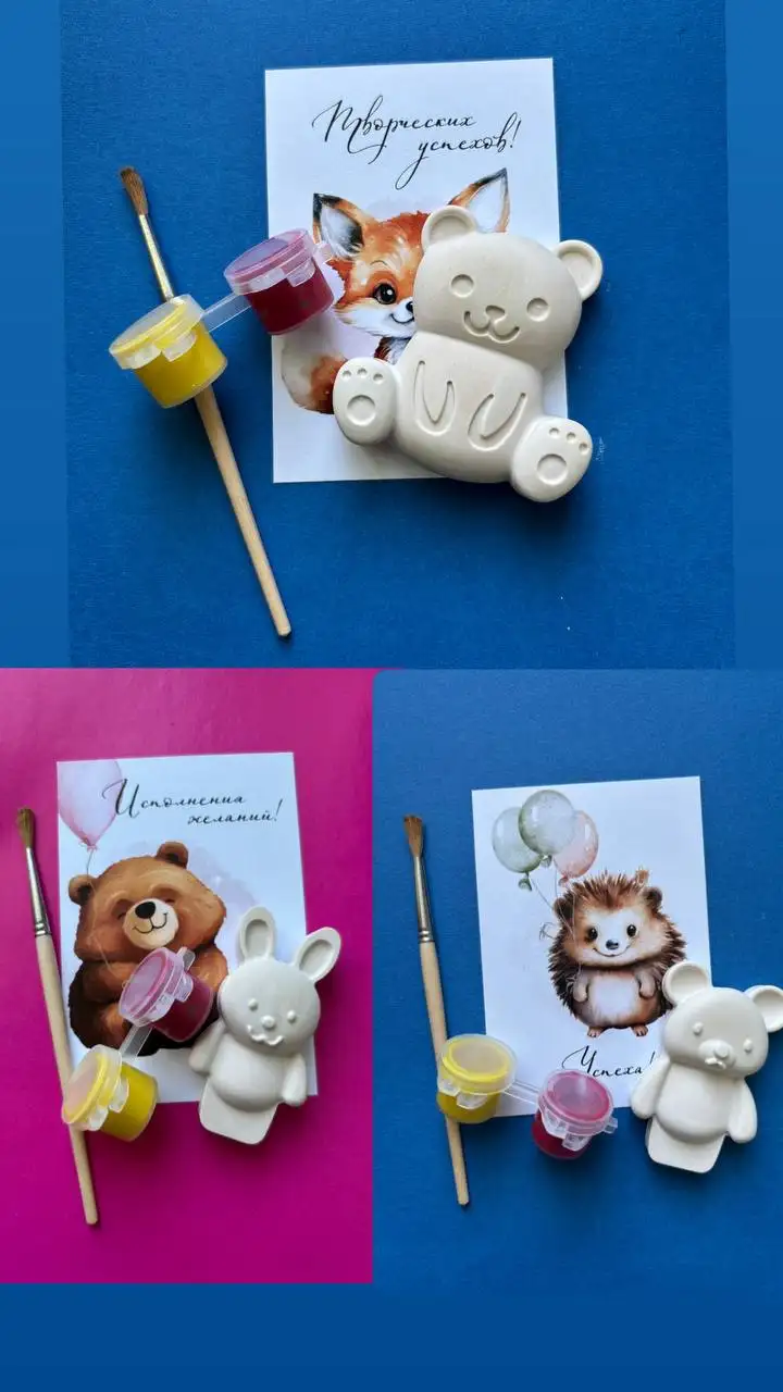 Гипсовые фигуры для раскрашивания - Творчество (Хобби и отдых) в Томск