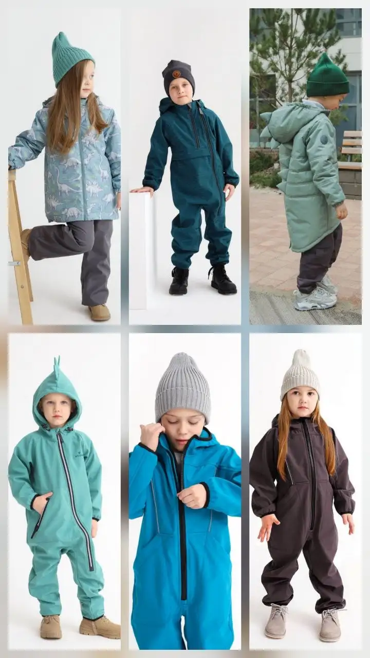 Детские комбинезоны и куртки Crockid, Минидино - Детская одежда (Товары для детей) в Томск