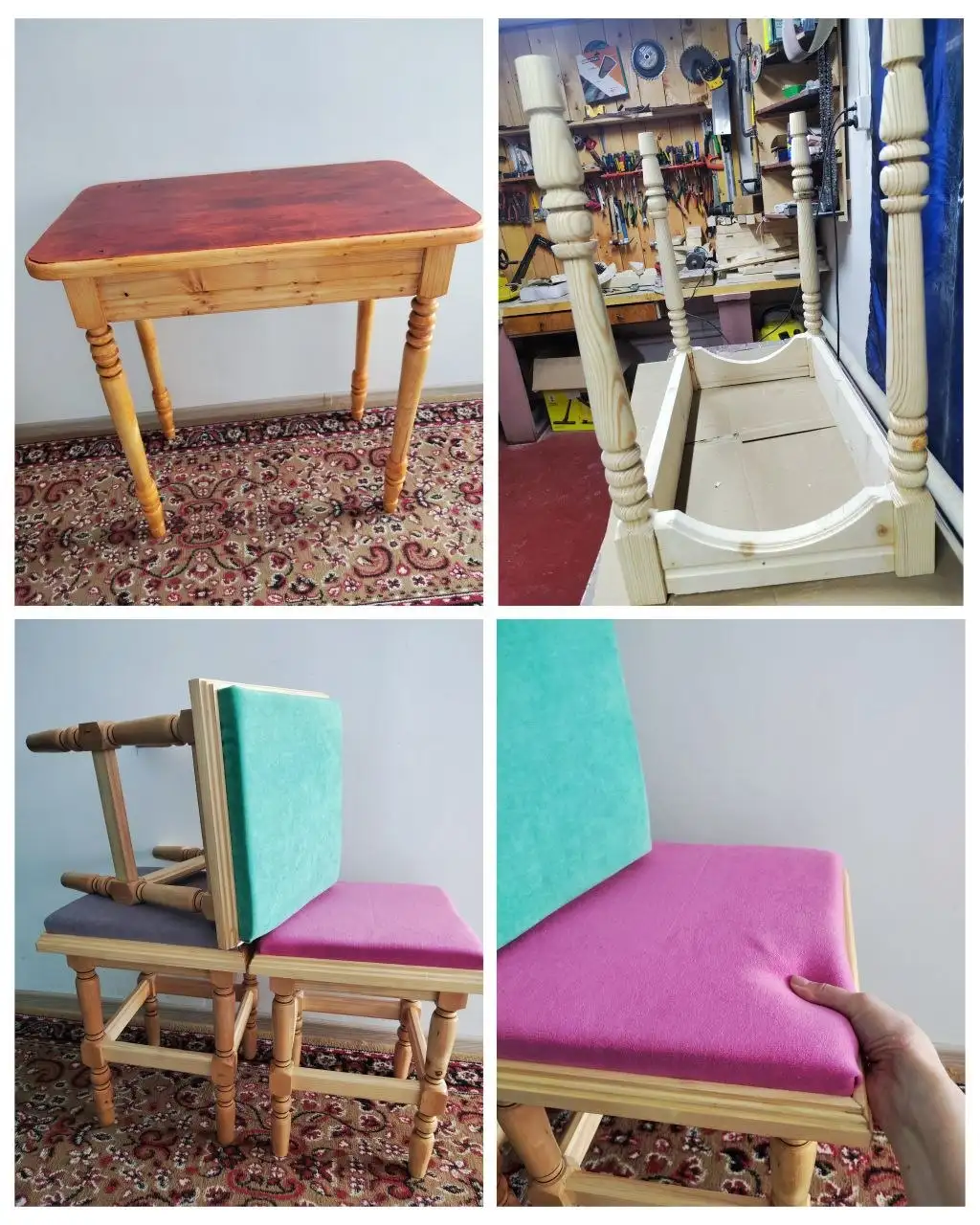 Изготовление столов и табуретов ручной работы - Мебель (Услуги) в Томск