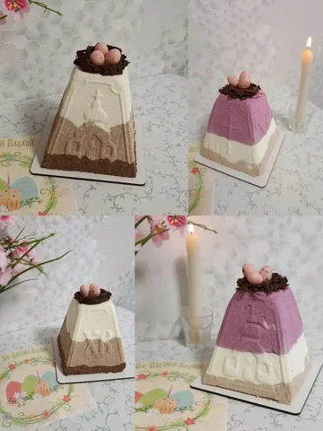 Творожная пасха 'три шоколада' и 'малина_шоколад' - Канцтовары в Томск